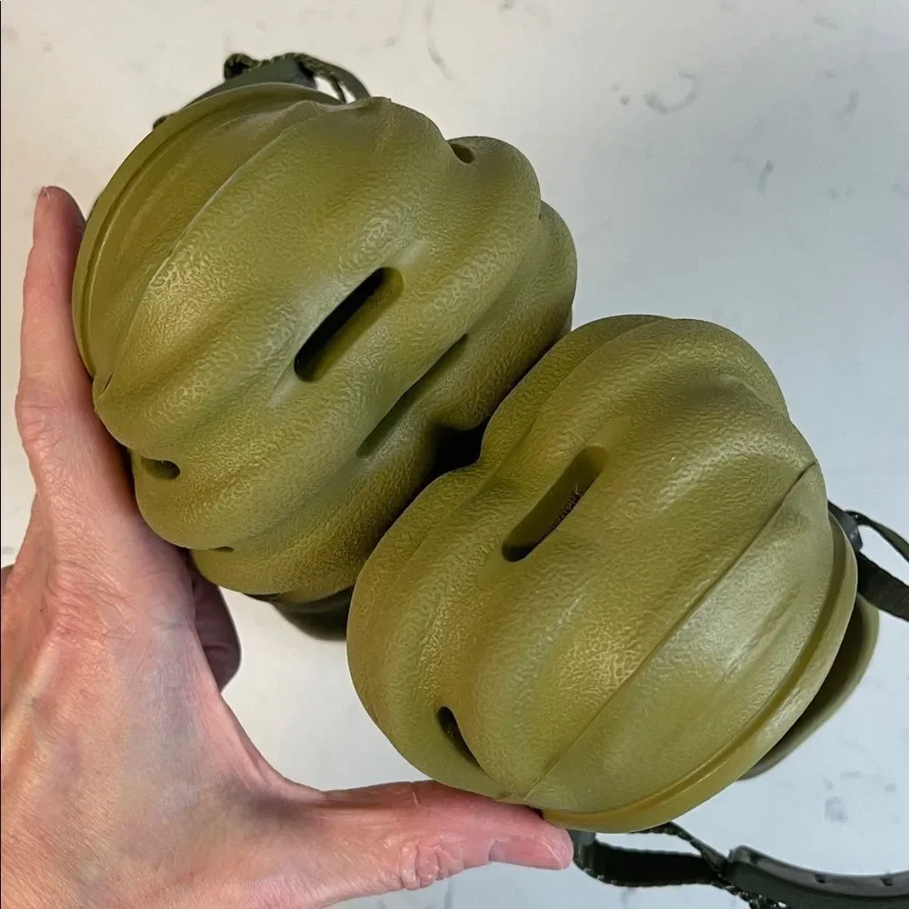 Crocs Echo Clogs 'Olive Green' Mens Size 8 Worn 3-4 Times